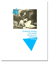 Greeting card: Cooking and Cleaning