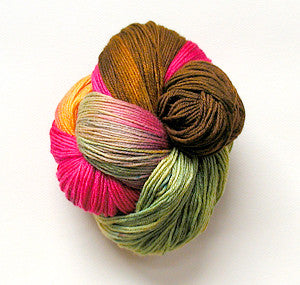 Sock Yarn Hand Dyed #156